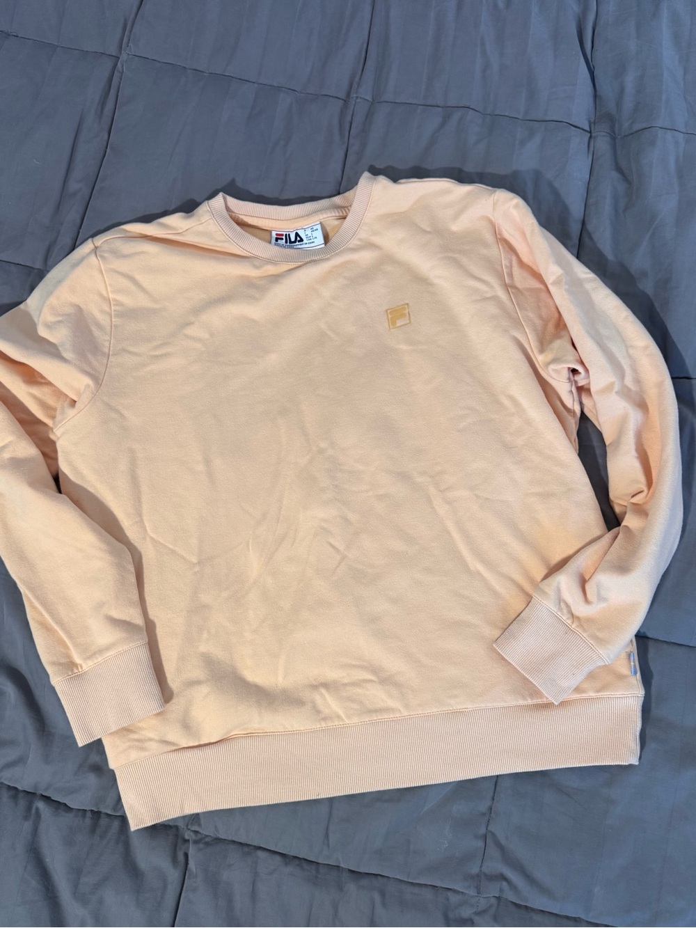 FILA Women's Peach Crewneck Sweatshirt